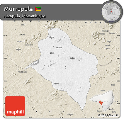 Classic Style Map of Murrupula