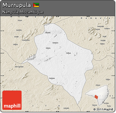 Classic Style Map of Murrupula