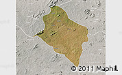 Satellite Map of Murrupula, lighten, semi-desaturated