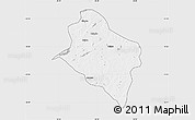 Silver Style Map of Murrupula, single color outside