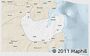 Classic Style 3D Map of Nacala Velha