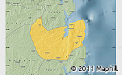 Savanna Style Map of Nacala Velha