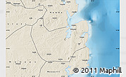 Shaded Relief Map of Nacala Velha
