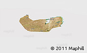 Satellite Panoramic Map of Nacala Velha, cropped outside