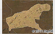 Satellite 3D Map of Namapa, darken