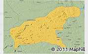 Savanna Style 3D Map of Namapa