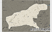 Shaded Relief 3D Map of Namapa, darken