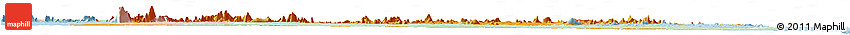 Political Horizon Map of Namapa, lighten