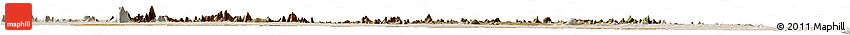 Satellite Horizon Map of Namapa, lighten