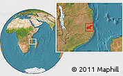 Satellite Location Map of Namapa