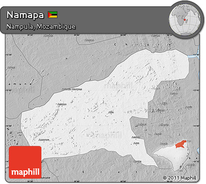 Gray Map of Namapa