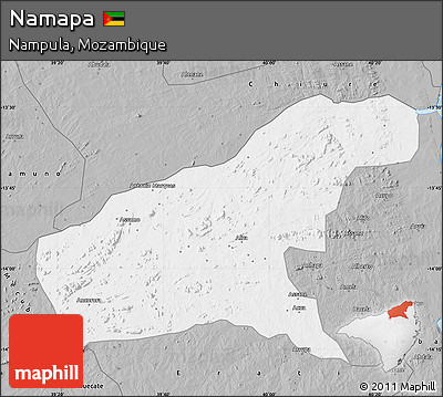 Gray Map of Namapa