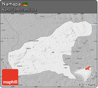 Gray Map of Namapa