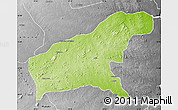 Physical Map of Namapa, desaturated