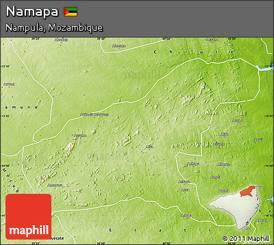 Physical Map of Namapa