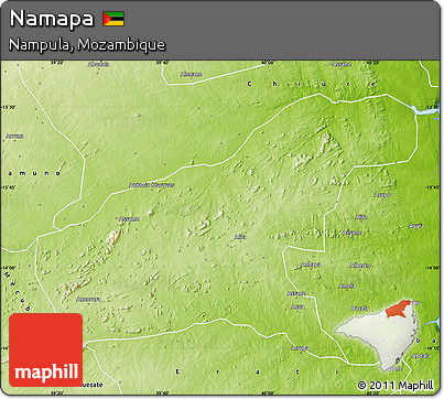 Physical Map of Namapa