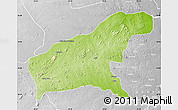 Physical Map of Namapa, lighten, desaturated
