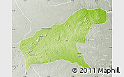 Physical Map of Namapa, lighten, semi-desaturated