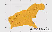 Political Map of Namapa, cropped outside