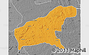 Political Map of Namapa, desaturated