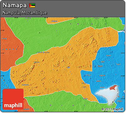 Political Map of Namapa