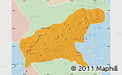 Political Map of Namapa, lighten