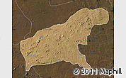 Satellite Map of Namapa, darken