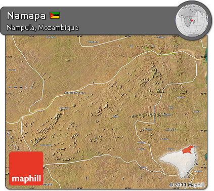 Satellite Map of Namapa