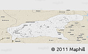 Classic Style Panoramic Map of Namapa