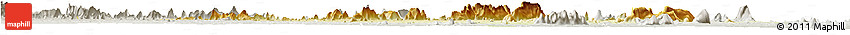 Physical Horizon Map of Ribaue, lighten, semi-desaturated