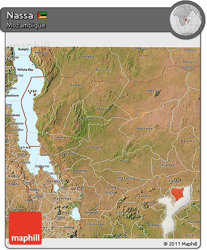 Satellite 3D Map of Nassa