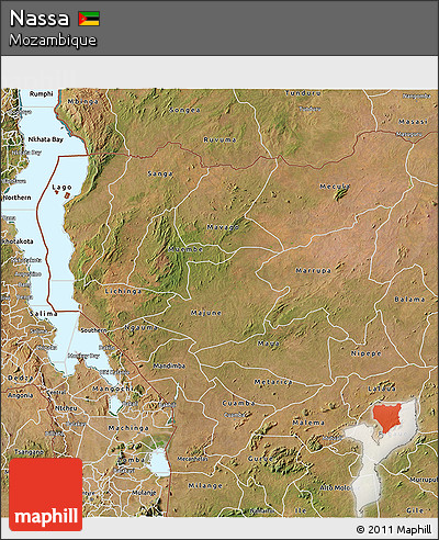 Satellite 3D Map of Nassa