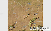 Satellite 3D Map of Cuamba