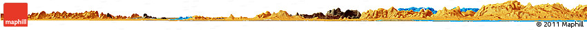 Satellite Horizon Map of Cuamba, political outside