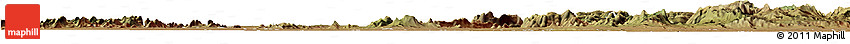 Satellite Horizon Map of Cuamba
