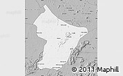 Gray Map of Cuamba