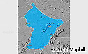 Political Map of Cuamba, desaturated