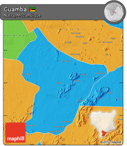 Political Map of Cuamba