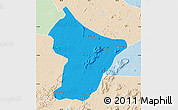 Political Map of Cuamba, lighten