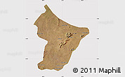 Satellite Map of Cuamba, cropped outside