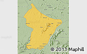 Savanna Style Map of Cuamba