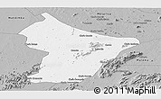 Gray Panoramic Map of Cuamba