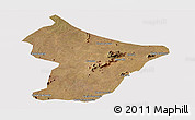 Satellite Panoramic Map of Cuamba, cropped outside