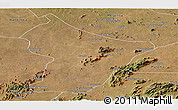 Satellite Panoramic Map of Cuamba