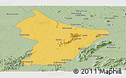 Savanna Style Panoramic Map of Cuamba