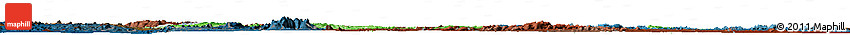 Political Shades Horizon Map of Nassa, darken