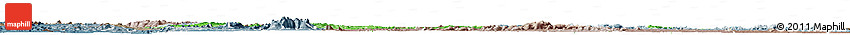 Political Shades Horizon Map of Nassa, semi-desaturated