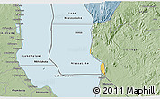Savanna Style 3D Map of Licincha