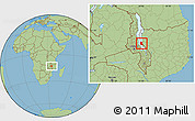 Savanna Style Location Map of Licincha