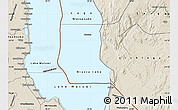 Shaded Relief Map of Licincha